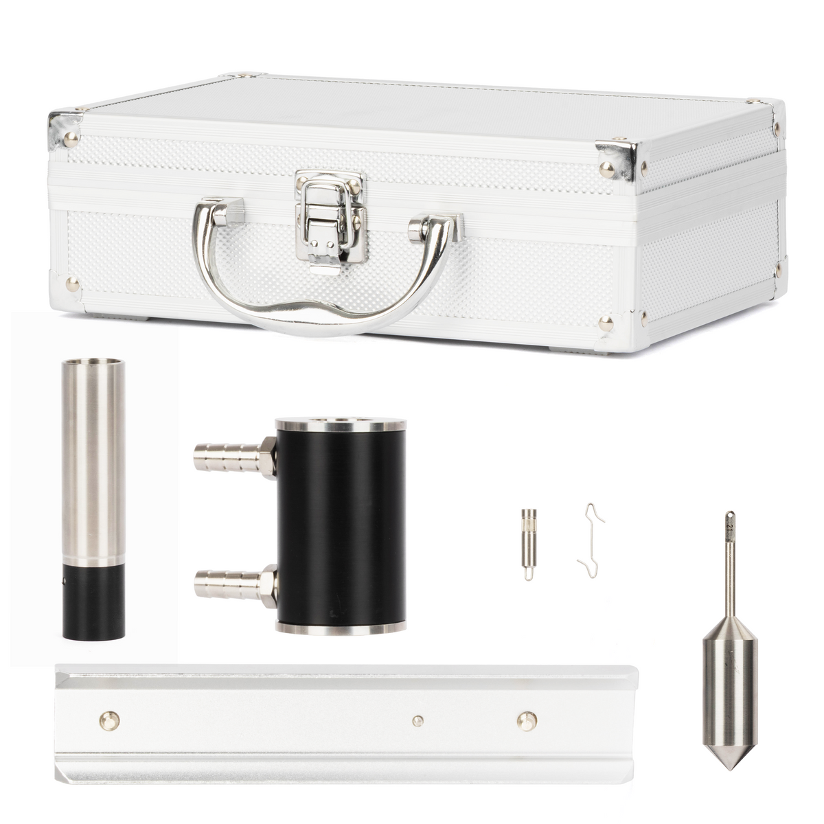Digital Rotational Viscometer, 40 - 40,000,000 mPa·s, No. 18 Small-Sample Spindle, 6.7 mL, 32 - 320,000 mPa·s, ±1%, 0.1-200 rpm, 3.0 in TFT, RS232