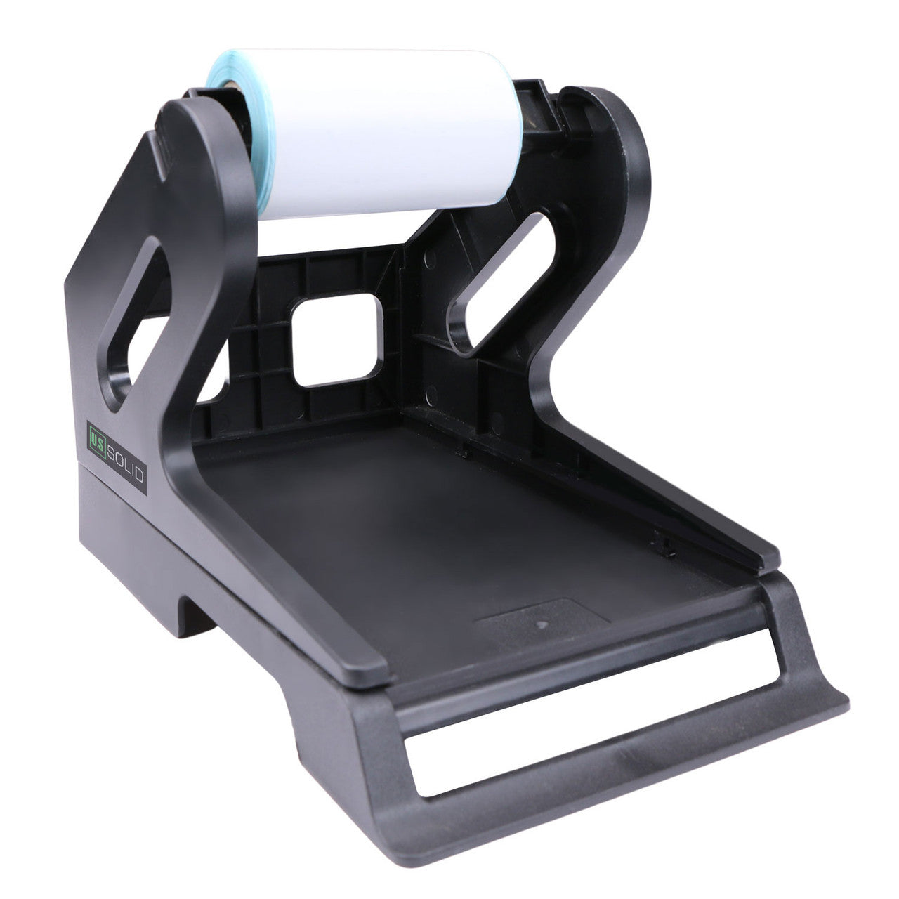 Porta Etichette 2 In 1 U.S. Solid - Supporto Per Rotoli E Etichette A Ventaglio, Compatibile Con Stampanti Desktop - Foto 3