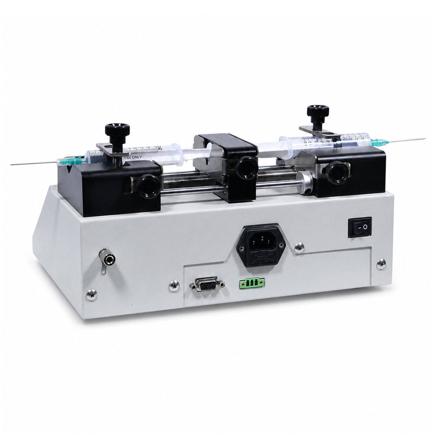 Dual-Channel Continuous Syringe Pump, Infuse/Withdraw, 0.001 uL/min~36.859 mL/min, Continuous Liquid Supply