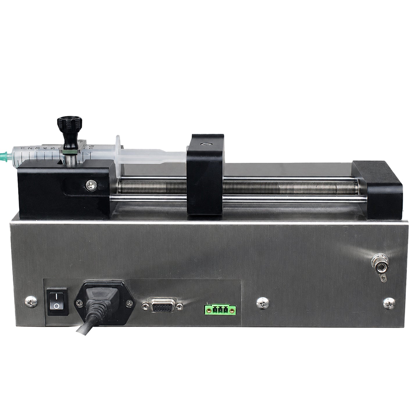 Single Channel Syringe Pump for Controlled Liquid Dispensing in Lab Research