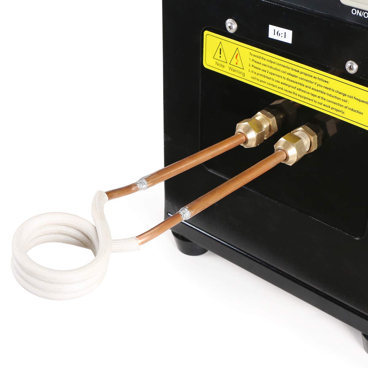 Standard Coil Replacement of U.S. Solid High Frequency Induction Heater, Inner Diameter 40mm, 3 Turns