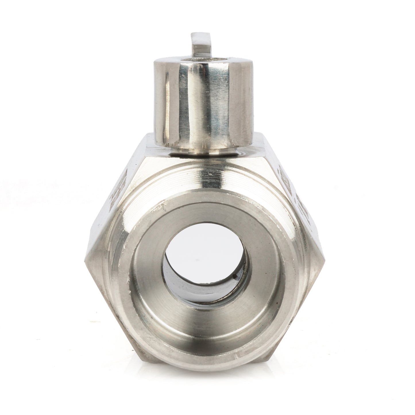 U.S. Solid 2 stk. 1/4" minikuleventil 304 rustfritt stål hunn × hann NPT gjenger