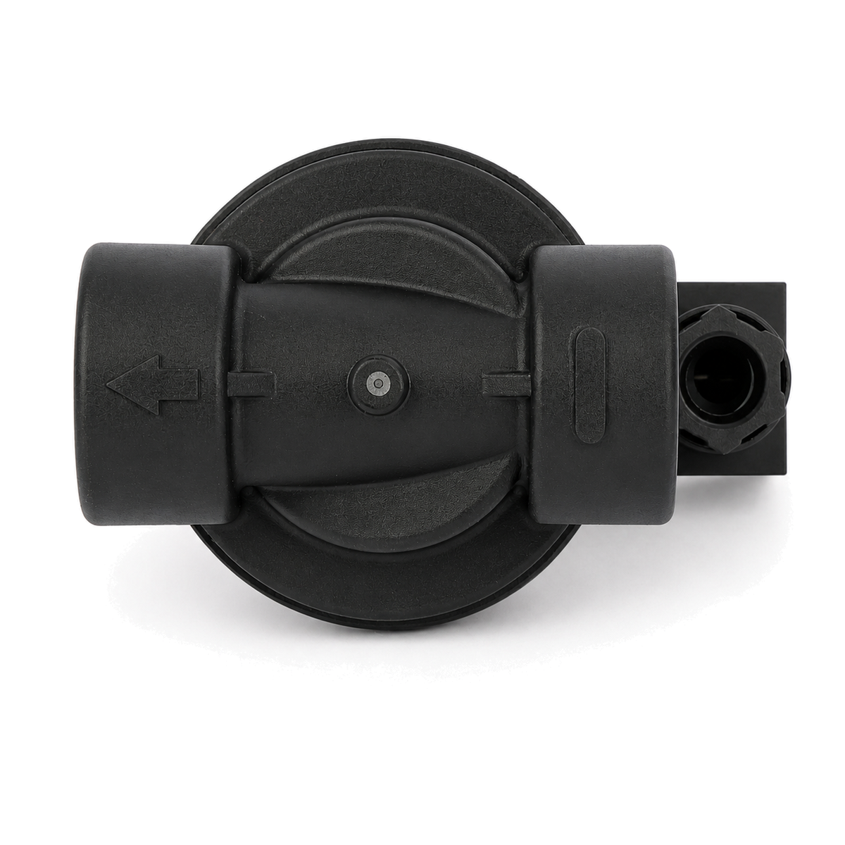 3/4" plast PA66 magnetventil 12V DC, 0-6 bar, normalt lukket, NBR-tetning for vann, luft