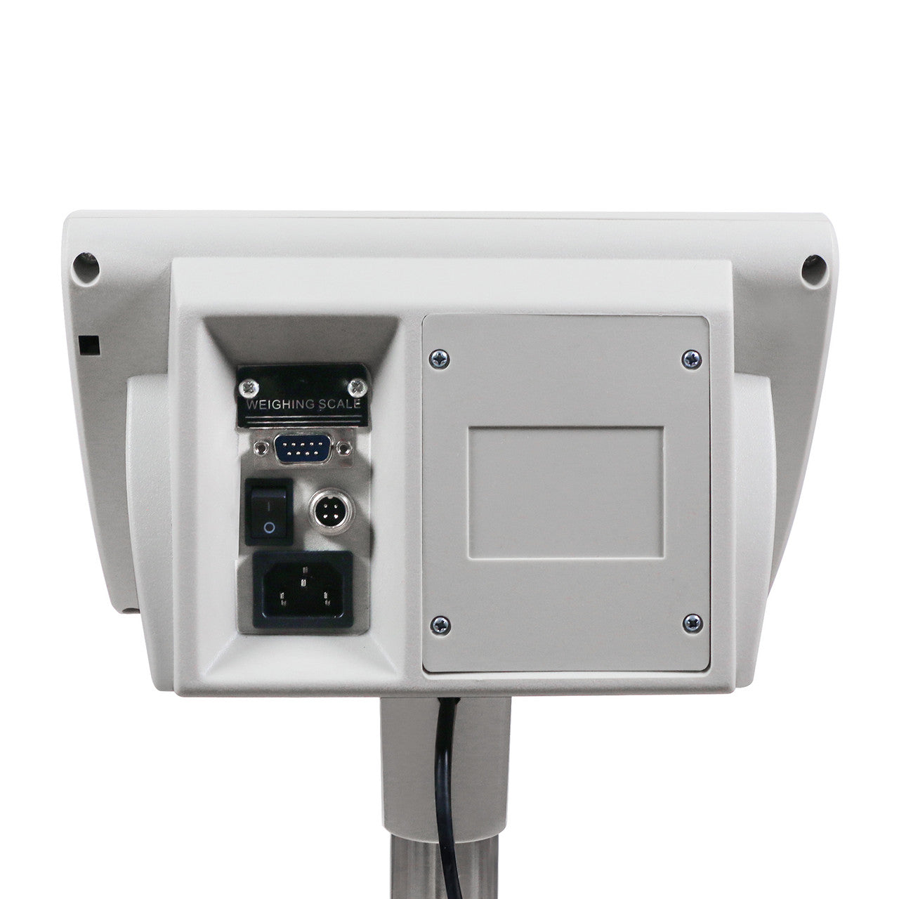 Industrial Bench Scale – 130 lb x 0.002 lb Postal Floor Shipping Scale, Digital Platform Balance, 16" x 20" Stainless Steel Platform