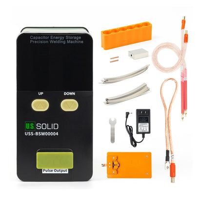 U.S. Solid USS-BSW04 Battery Spot Welder 10.6 KW 2000A Capacitor Energy Storage Pulse Welding Machine for Cellphone Battery, 18650 Lithium Battery Pack Building