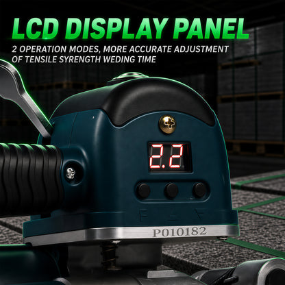 Electric Strapping Machine with LCD Screen for 3/4-1in PP PET Straps