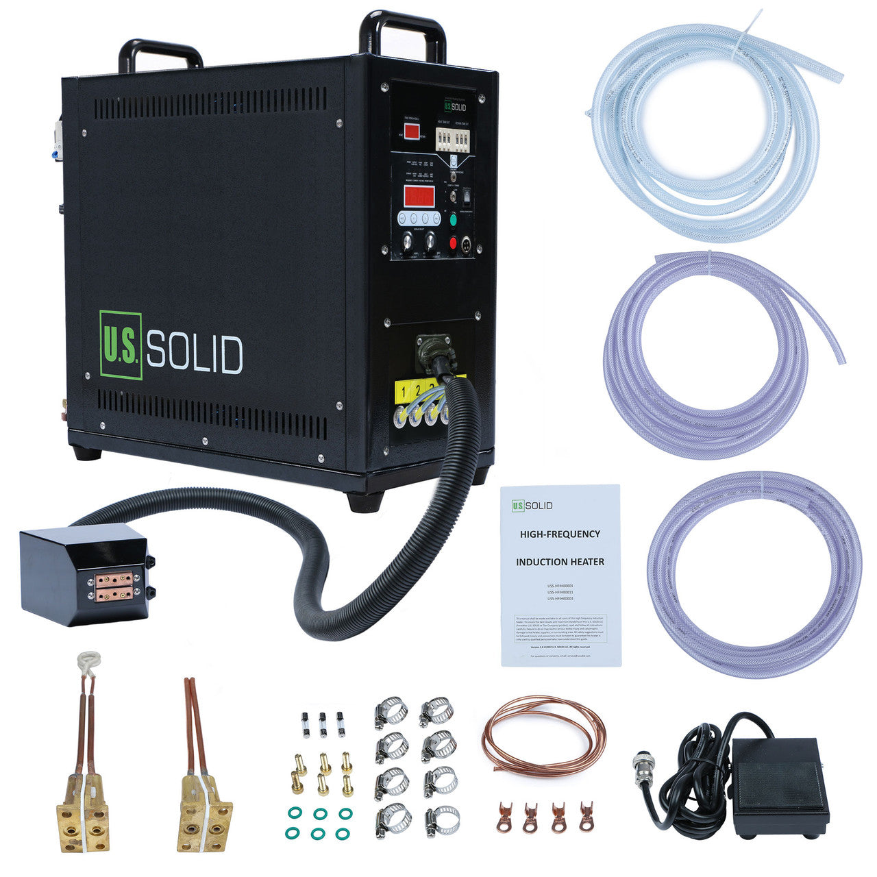 U.S. Solid 6 kW Ultrahochfrequenz-Induktionsheizgerät 500–2200 kHz 180–245 V