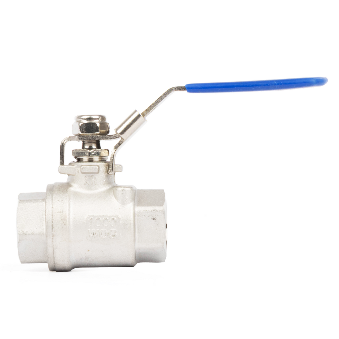 1/2" Lockable Ball Valve – Female x Female Stainless Steel Heavy Duty, 1000WOG, Full Port with Locking Device