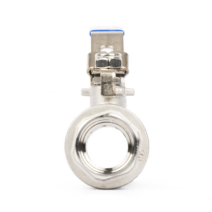 3/4" Lockable Ball Valve – Female x Female Stainless Steel Heavy Duty, 1000WOG, Full Port with Locking Device
