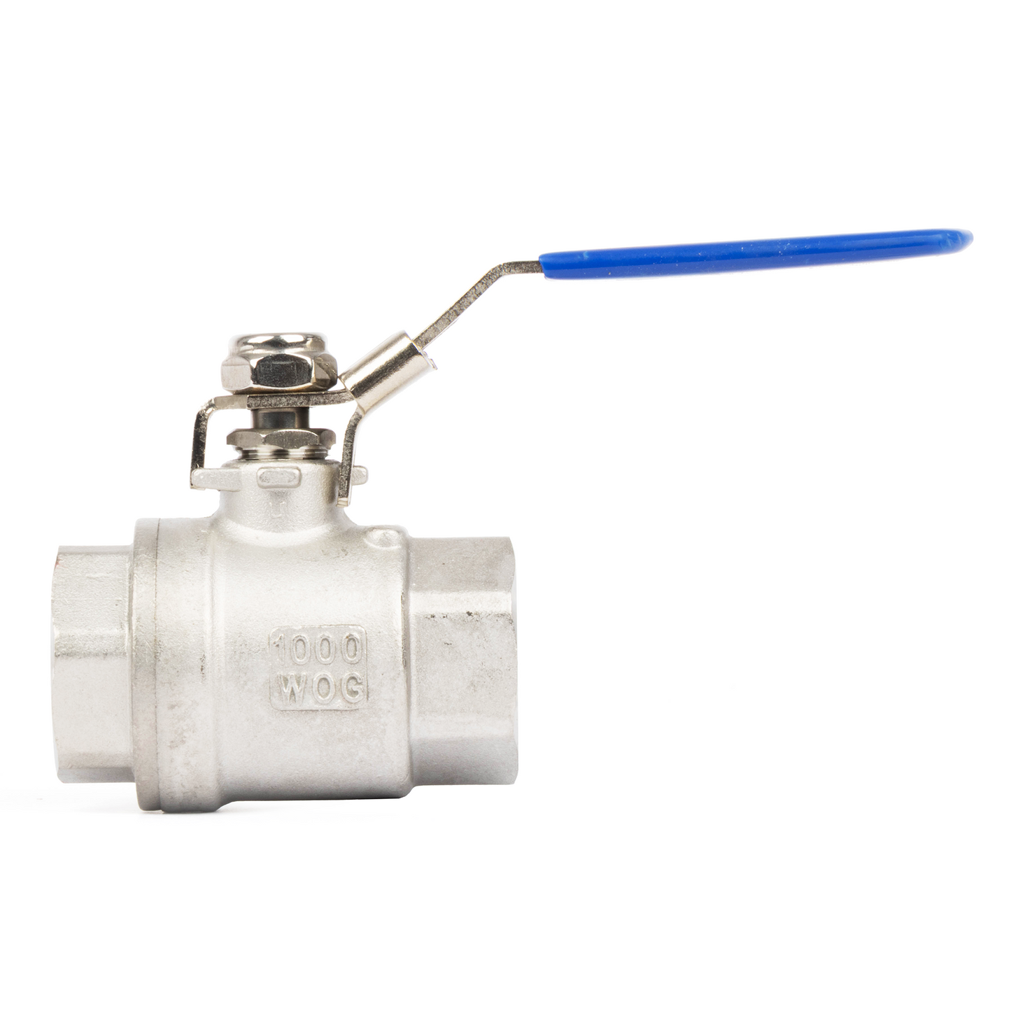 1" Lockable Ball Valve – Female x Female Stainless Steel Heavy Duty, 1000WOG, Full Port with Locking Device