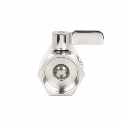 1" Mini Ball Valve 304 Stainless Steel Female Thread 2PCS