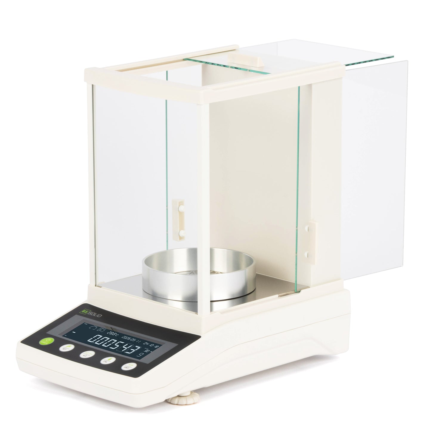 0,01 mg semi-mikro analytisk vekt - 102 g x 0,01 mg / 0,1 mg Vitenskapelig laboratoriepresisjonsvekt med automatisk kalibrering