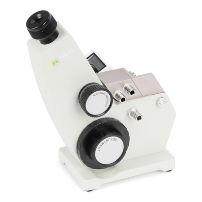 Abbe Refractometer, 1.3000-1.7000 nD, ±0.0002 nD, 0-95% Brix
