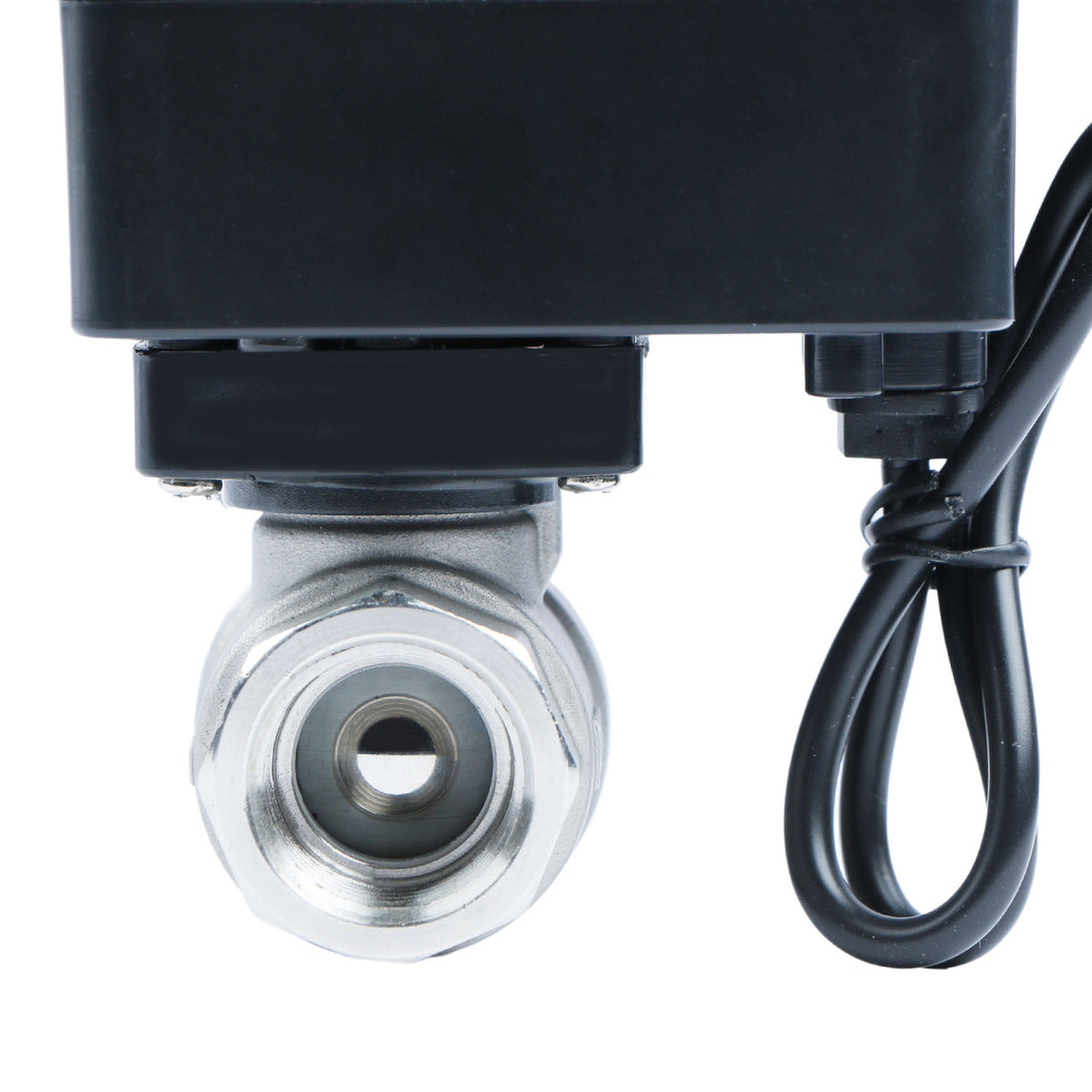 U.S. Solid 1/2 Inch Stainless Steel Motorized Ball Valve - 2 Wire Reverse Polarity For Water