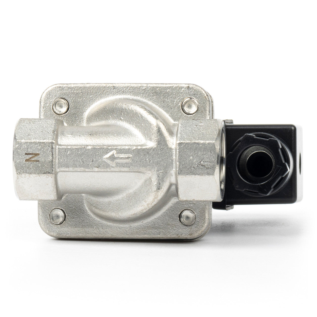 3/4" Solenoid Valve - Stainless Steel 12V DC Normally Closed with Viton Seal, Junction Box Type