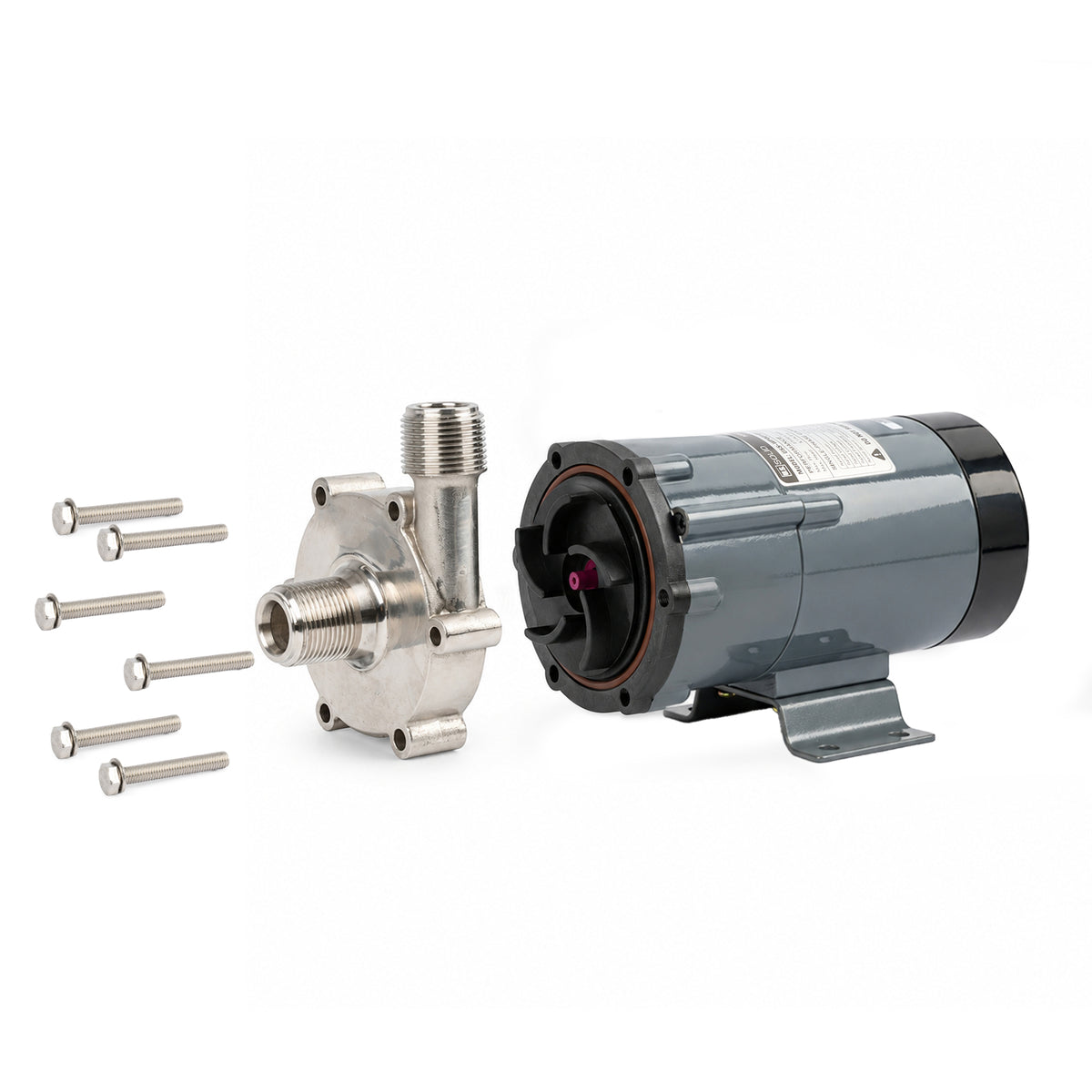 Magnetic Drive Pump, 304 Stainless Steel, 8.4 GPM, 1/2" NPT, 110V