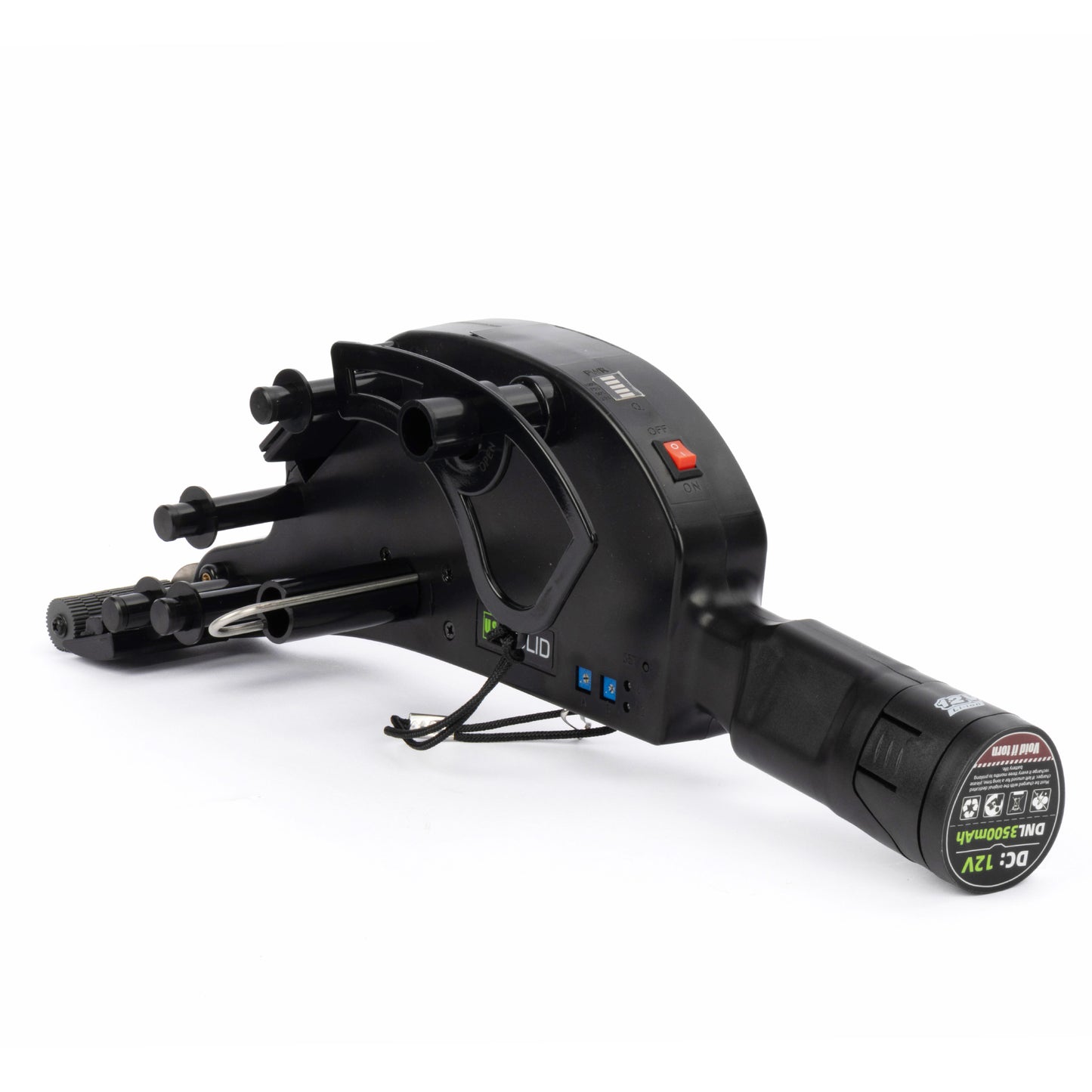Applicatore di etichette portatile a batteria - Dispenser di etichette adesive senza fili per rotoli prestampati da 15-80 mm