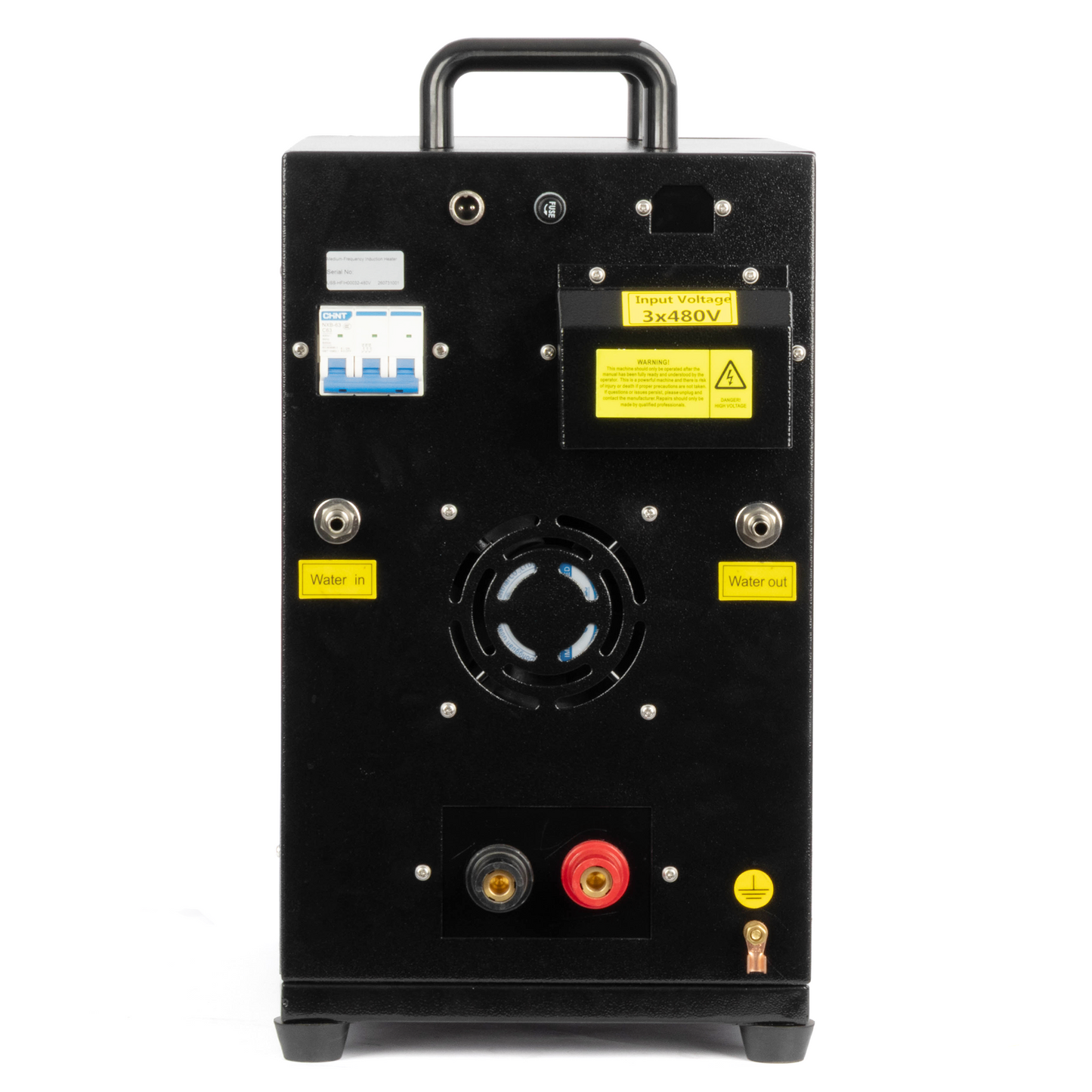 35 kW Medium Frequency Induction Heater 1-20 kHz, 1-52A Input, Three-phase 380V or 480V