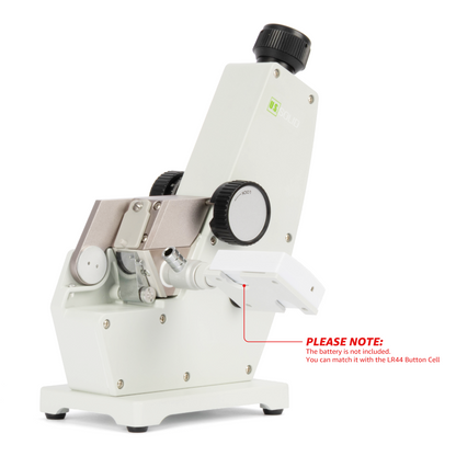 Abbe Refractometer, 1.3000-1.7000 nD, ±0.0002 nD, 0-95% Brix