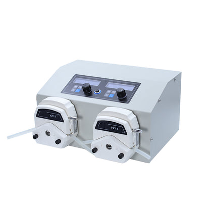 Flow-Rate Peristaltic Pump - Dual Channel, Independent Control (0.08–2400 mL/min)