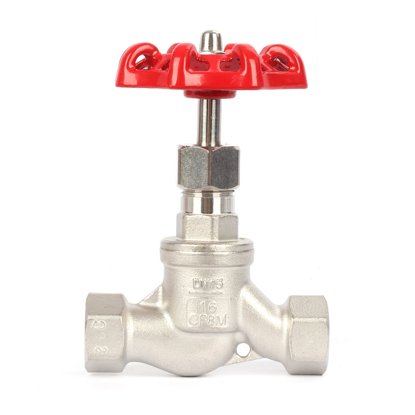 Valvola a globo in acciaio inox da 3/4", regolatore di flusso tipo S per acqua, olio e gas