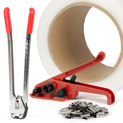 U.S. Solid Kit Pengencang Tali Pengemas Tugas Berat Alat Penyegel Pengencang Palet