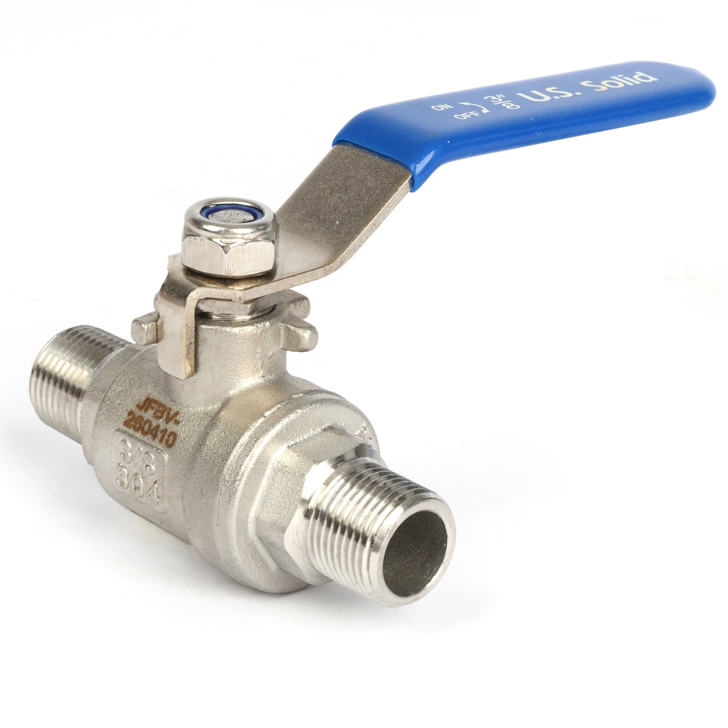 1/2" Kugelventil aus Edelstahl 304 mit Außengewinde