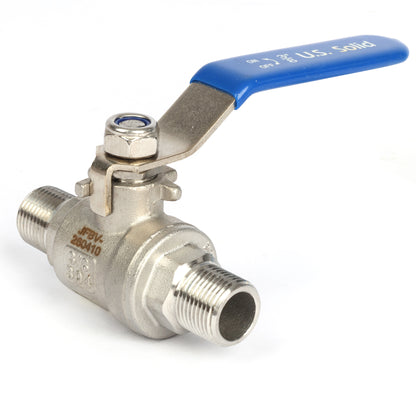 1/2" Kugelventil aus Edelstahl 304 mit Außengewinde