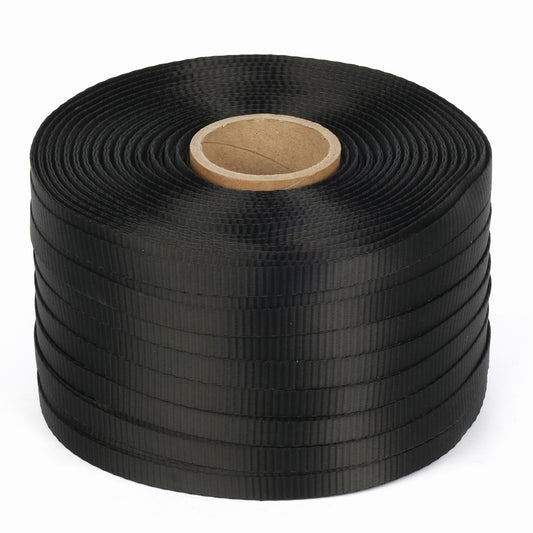 U.S. Solid パレット梱包ツール、3/4インチ x 1640フィートの織りコード、300個の金属バックル