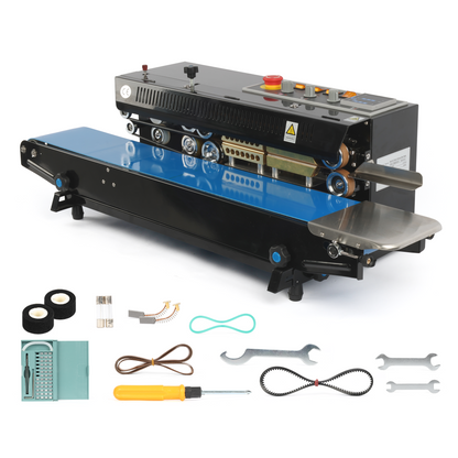Horizontale continue zakbandsealer-sealer
