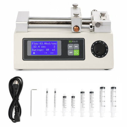 Precision Laboratory Dual Syringe Pump for Research Applications