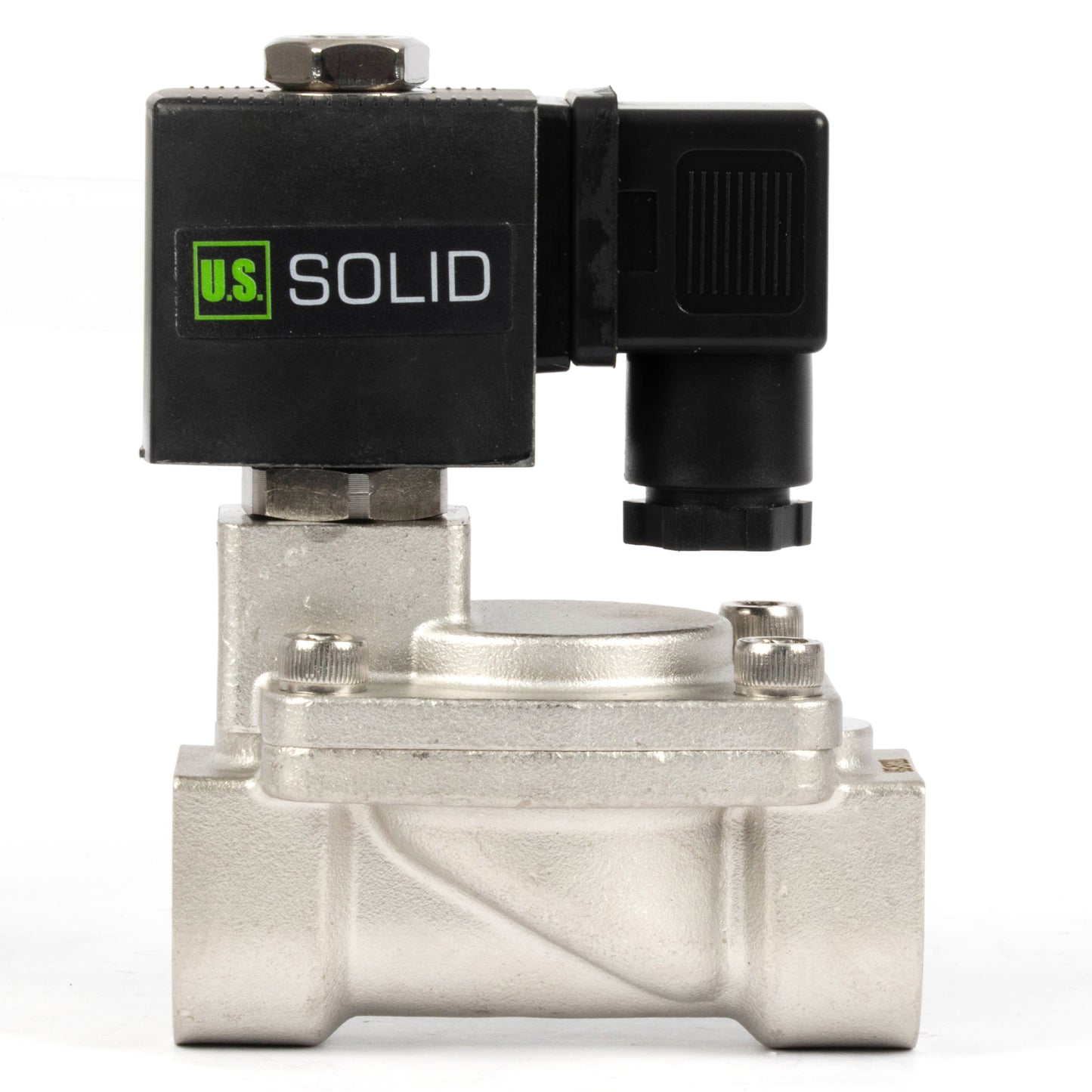 3/4" roestvrijstalen magneetventiel - 24V AC, normaal gesloten, 4,4-232 PSI, VITON-afdichting