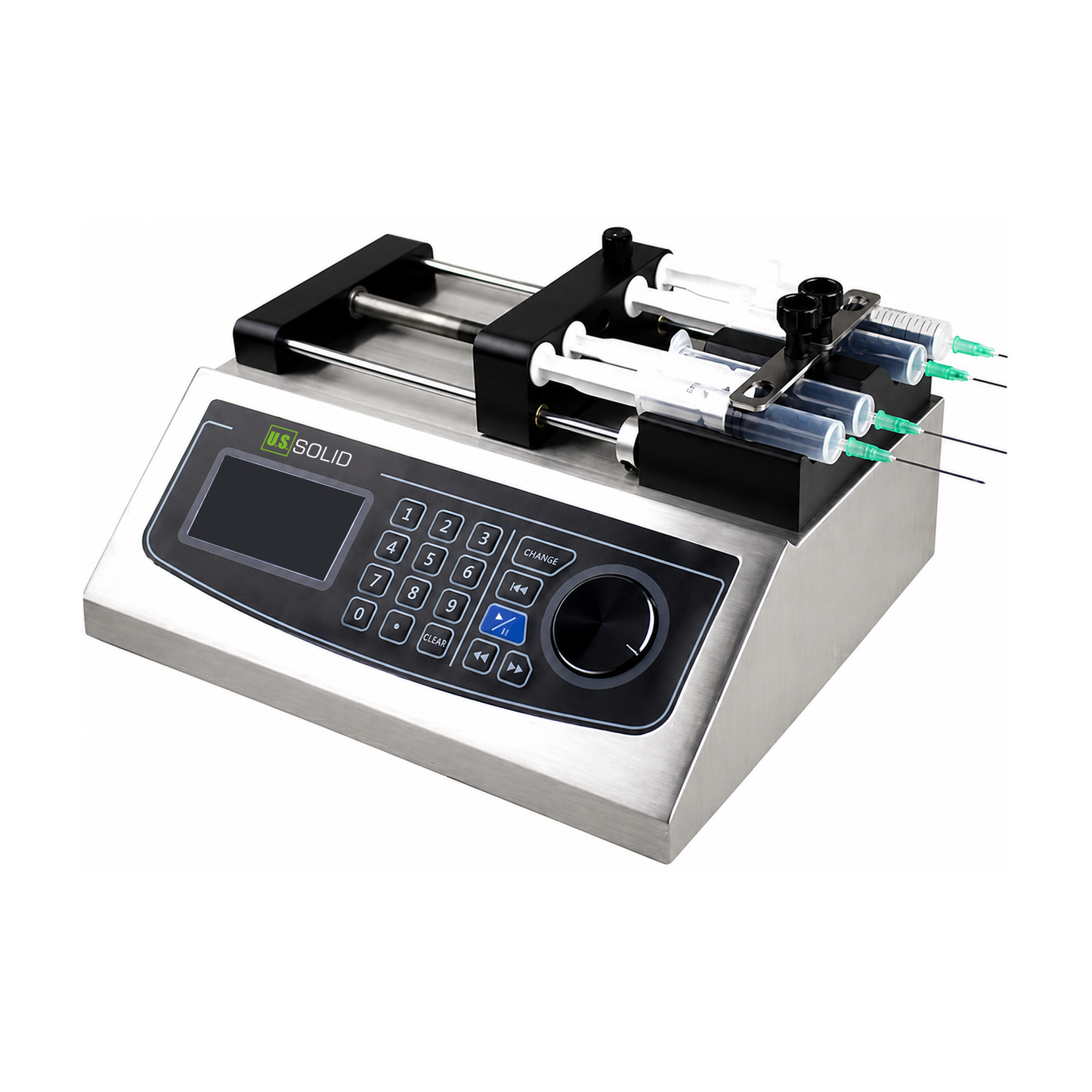 Multi-channel Infuse/Withdraw Syringe Pump, 0.001 uL/min to 36.859 mL/min, 280N Trust