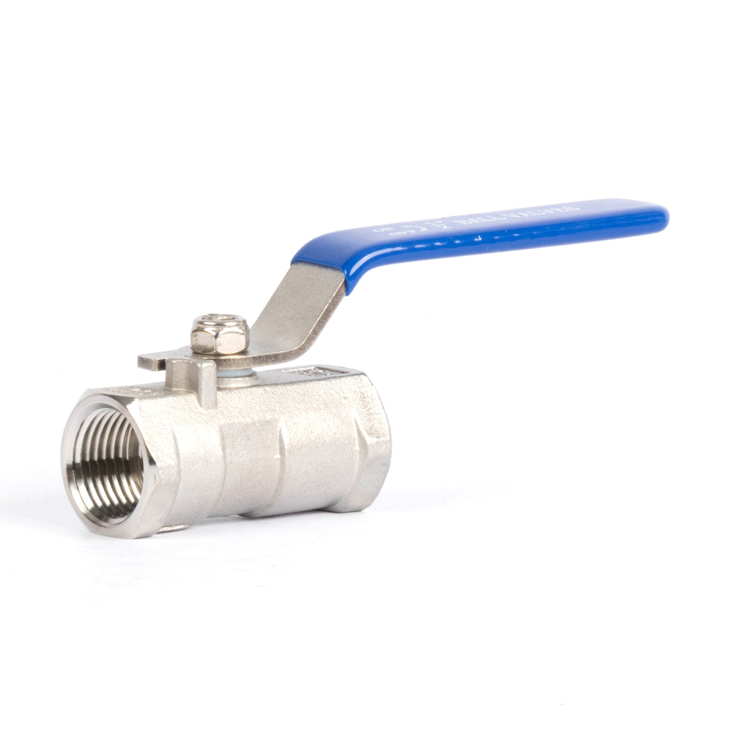 Valvola a sfera da 1/2" - Valvola a sfera femmina in acciaio inossidabile 316, passaggio completo