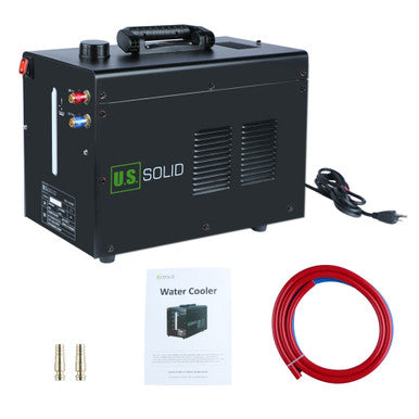 U.S. Solid 10L Tig Water Cooler, 2.6gal TIG MIG Welder Torch Water Cooling Machine, 1.5KW Cooling Capacity, 0.33MPA, with Superior Cooling Effect and User-Friendly Feature