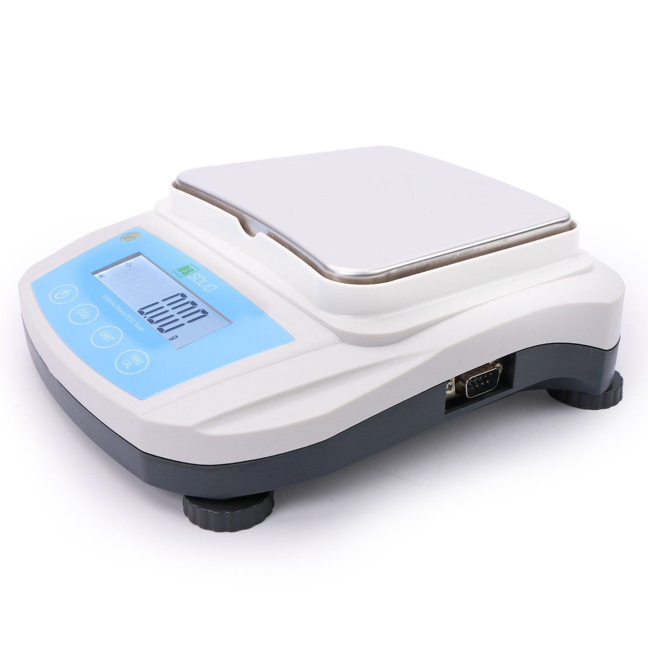 U.S. Solid 3200g x 0.01 g Precision Balance Digital Lab Scale, RS232 Interface, AC/ DC Power Supply