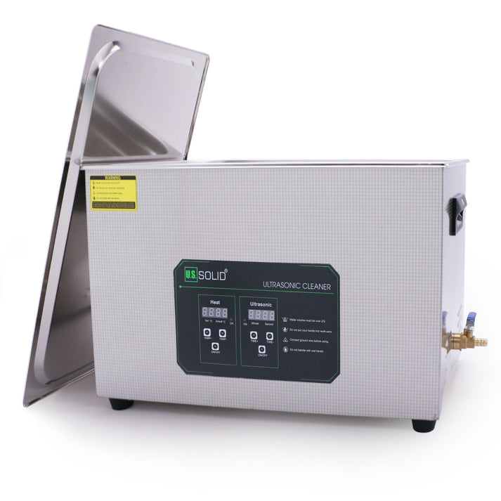 U.S. Solid 30 L Ultrasonic Cleaner, 40 KHz Stainless Steel Ultrasonic