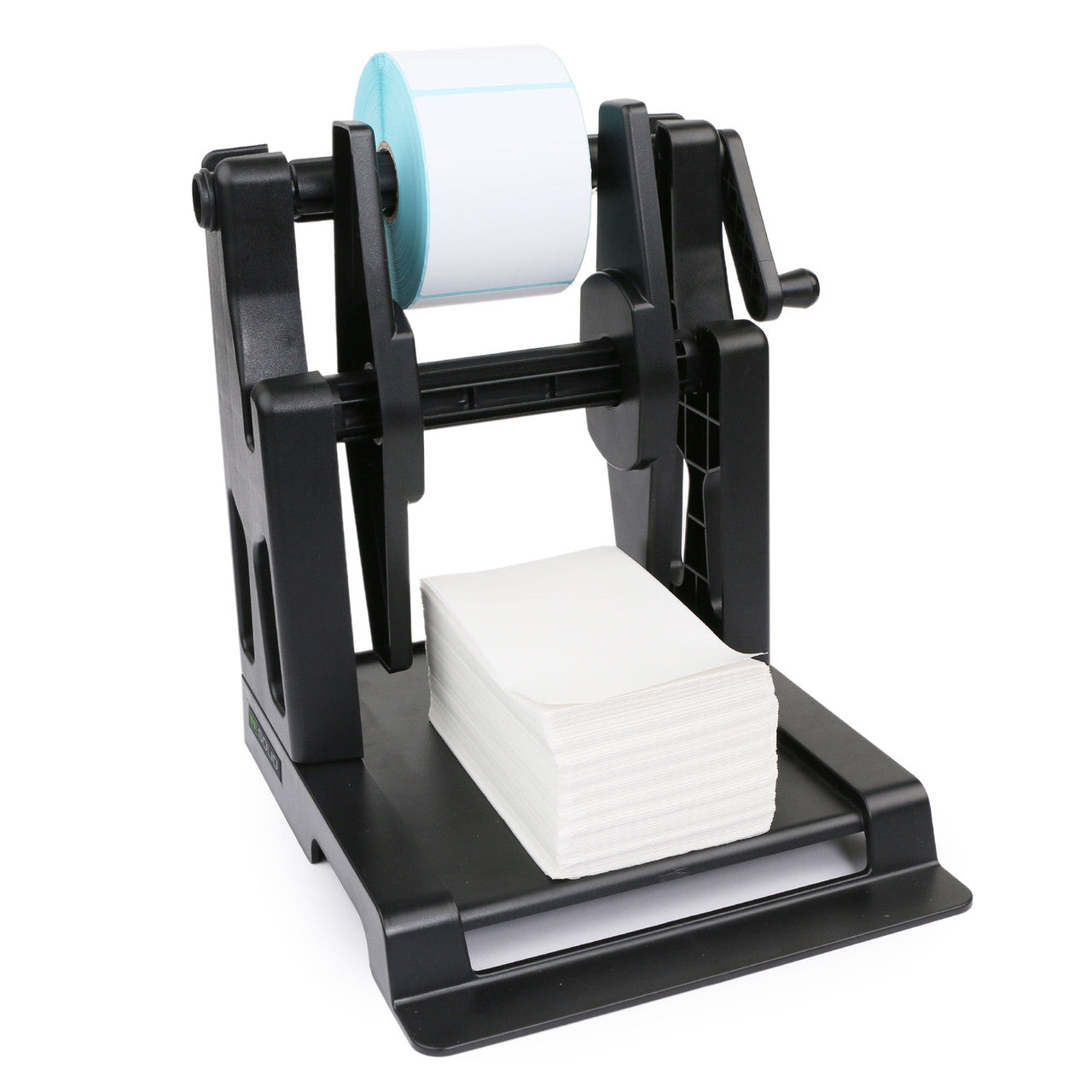 U.S. Solid Label Holder for Shipping Label Rolls and Fan-Fold Labels