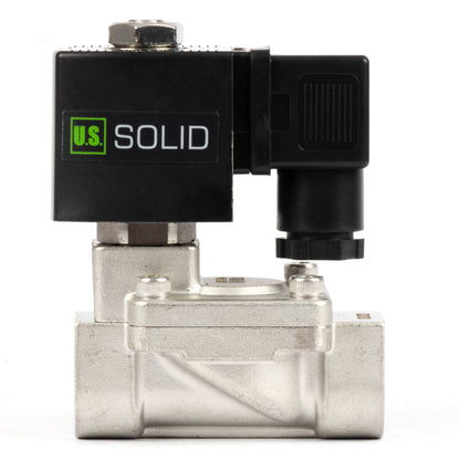 Ηλεκτρομαγνητική βαλβίδα από ανοξείδωτο χάλυβα 1/2" - 12V DC, Κανονικά κλειστή, 4.4-232 PSI, Στεγανοποίηση VITON