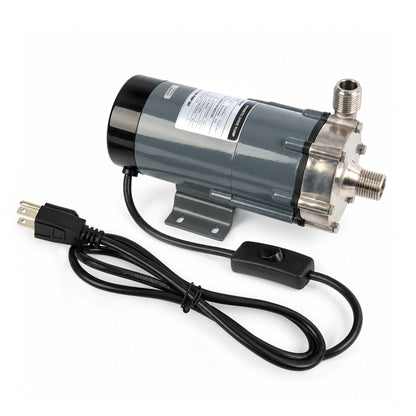 Magnetic Drive Pump, 304 Stainless Steel, 8.4 GPM, 1/2" NPT, 110V