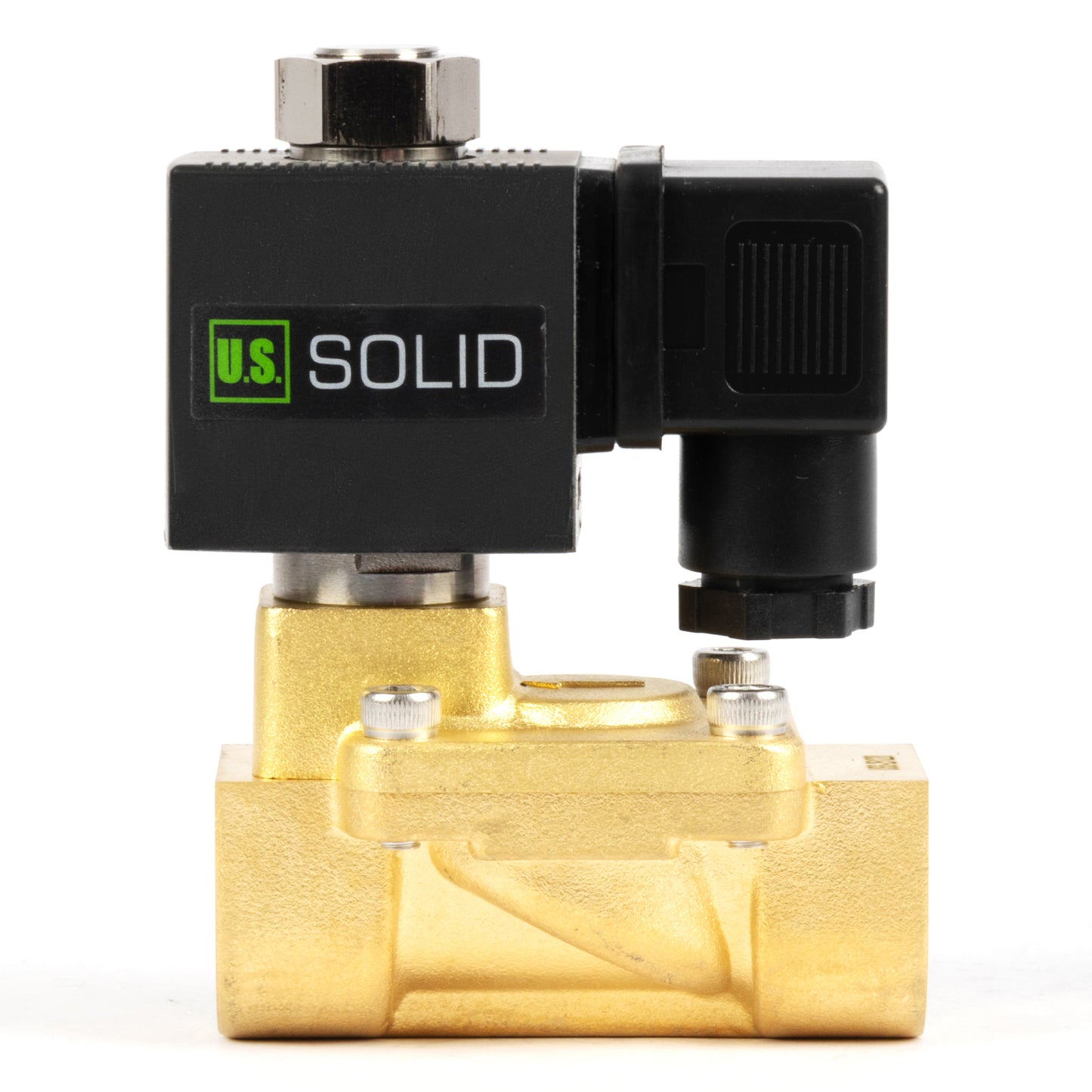 Ηλεκτρομαγνητική βαλβίδα ορείχαλκου 1/2" - 110V AC/220V AC, Κανονικά ανοιχτή, 4.4-232 PSI, Στεγανοποίηση VITON