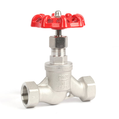 Valvola a globo in acciaio inox da 3/4", regolatore di flusso tipo S per acqua, olio e gas