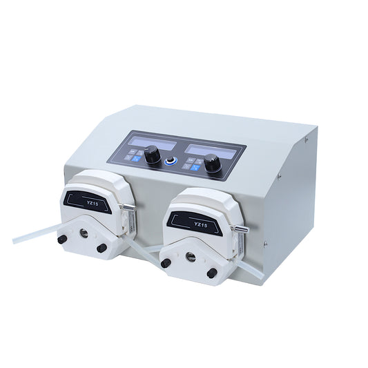 Dispensing Type Peristaltic Pump - Dual Channel, Independent Control (0.08–2400 mL/min)