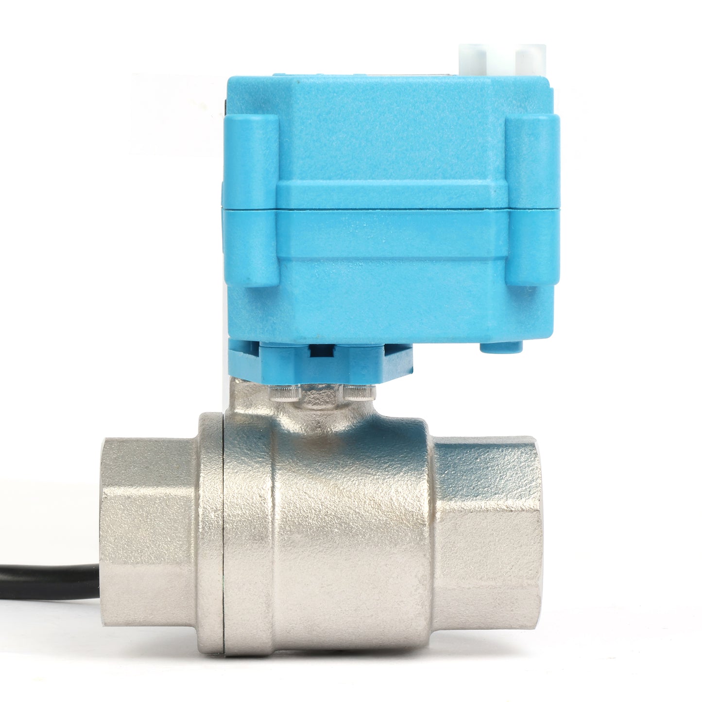 Vanne à boisseau sphérique motorisée en laiton 3/4" - Vanne à boisseau sphérique électrique 110 V CA, retour automatique, normalement fermée