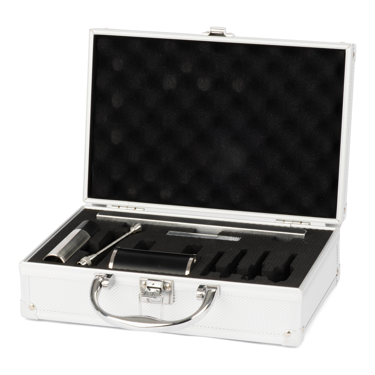 Digital Rotational Viscometer, 40 - 40,000,000 mPa·s, No. 14 Small-Sample Spindle, 2.1 mL, 1,250 - 12,500,000 mPa·s, ±1%, 0.1-200 rpm, 3.0 in TFT, RS232