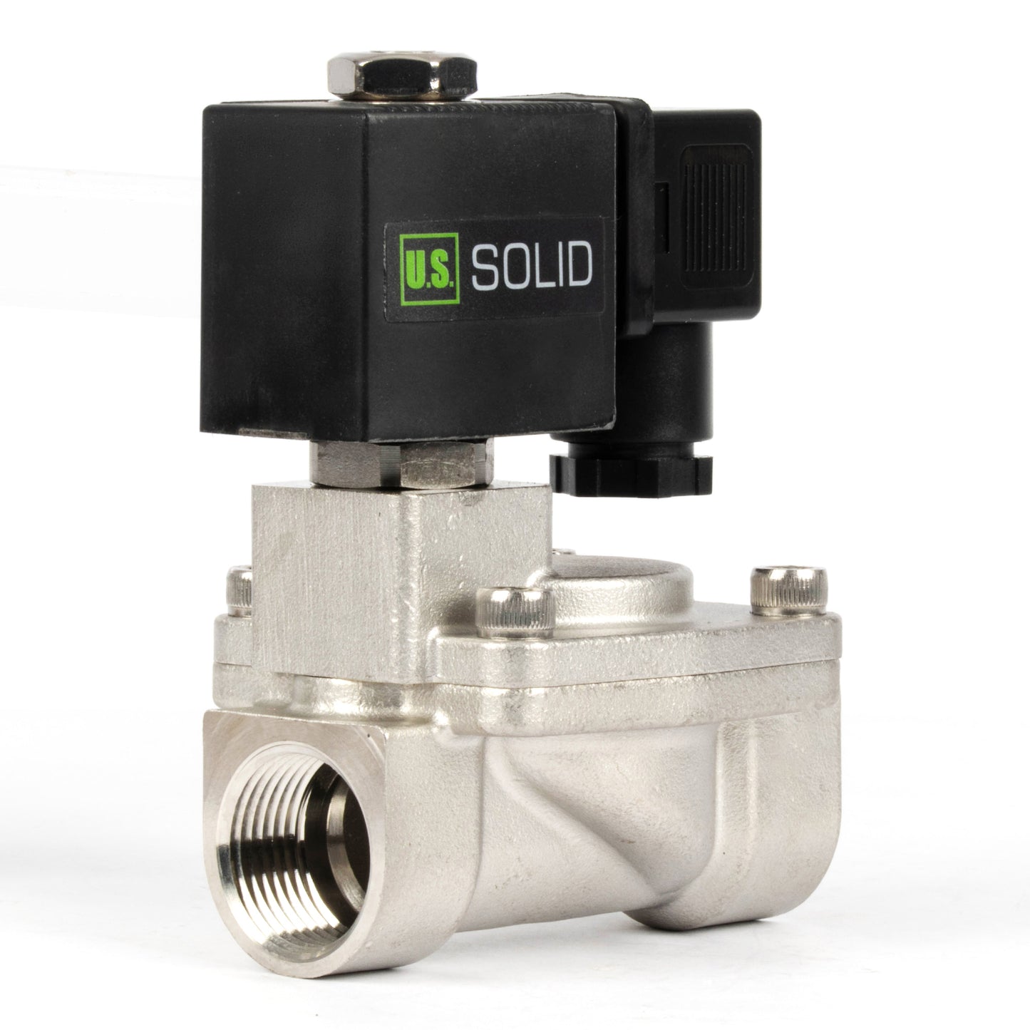 3/4" roestvrijstalen magneetventiel - 24V AC, normaal gesloten, 4,4-232 PSI, VITON-afdichting