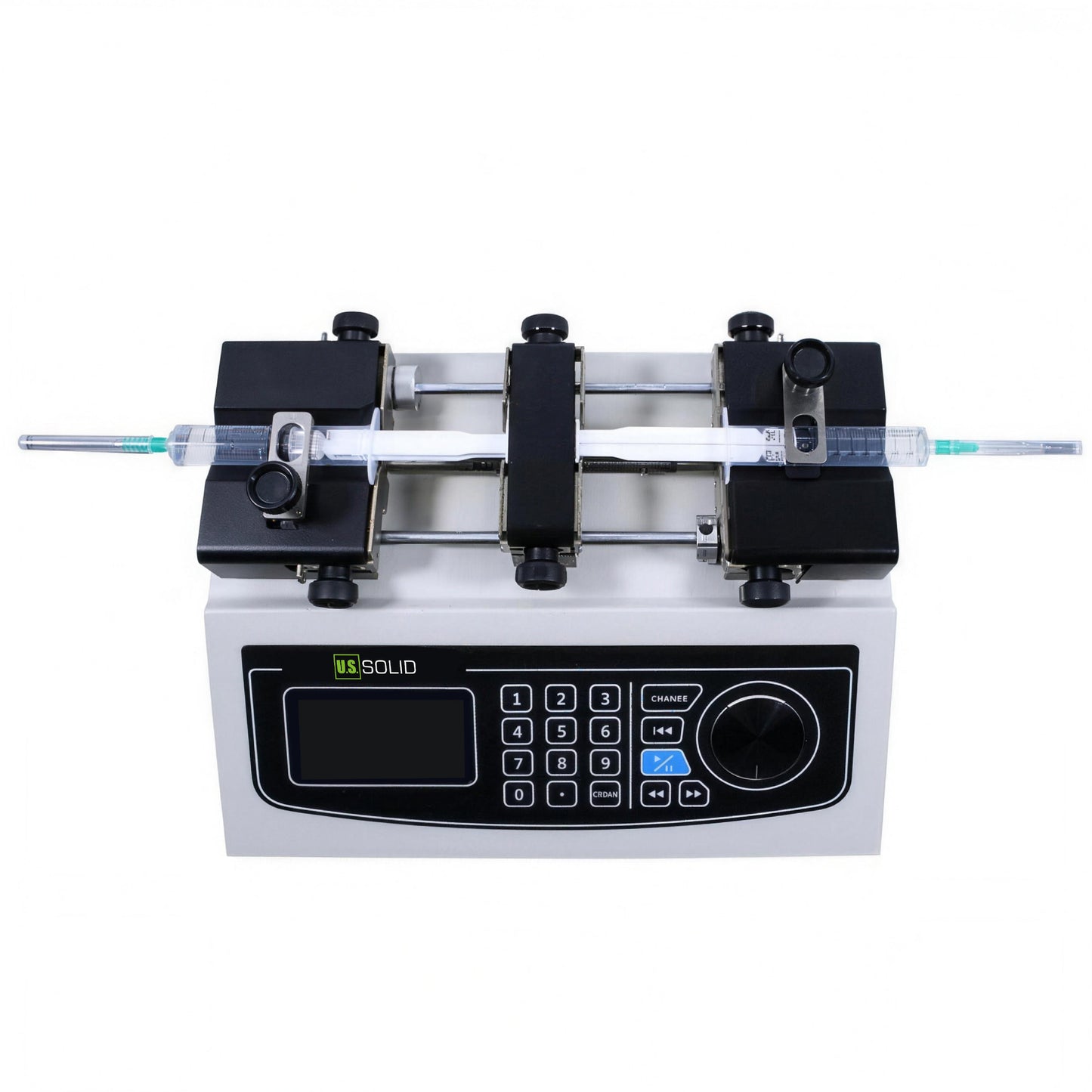 Dual-Channel Continuous Syringe Pump, Infuse/Withdraw, 0.001 uL/min～36.859 mL/min, Continuous Liquid Supply