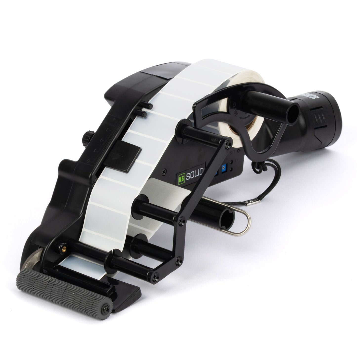 Applicatore di etichette portatile a batteria - Dispenser di etichette adesive senza fili per rotoli prestampati da 15-40 mm