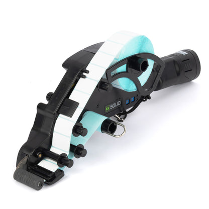 Applicatore di etichette portatile a batteria - Dispenser di etichette adesive senza fili per rotoli prestampati da 15-80 mm
