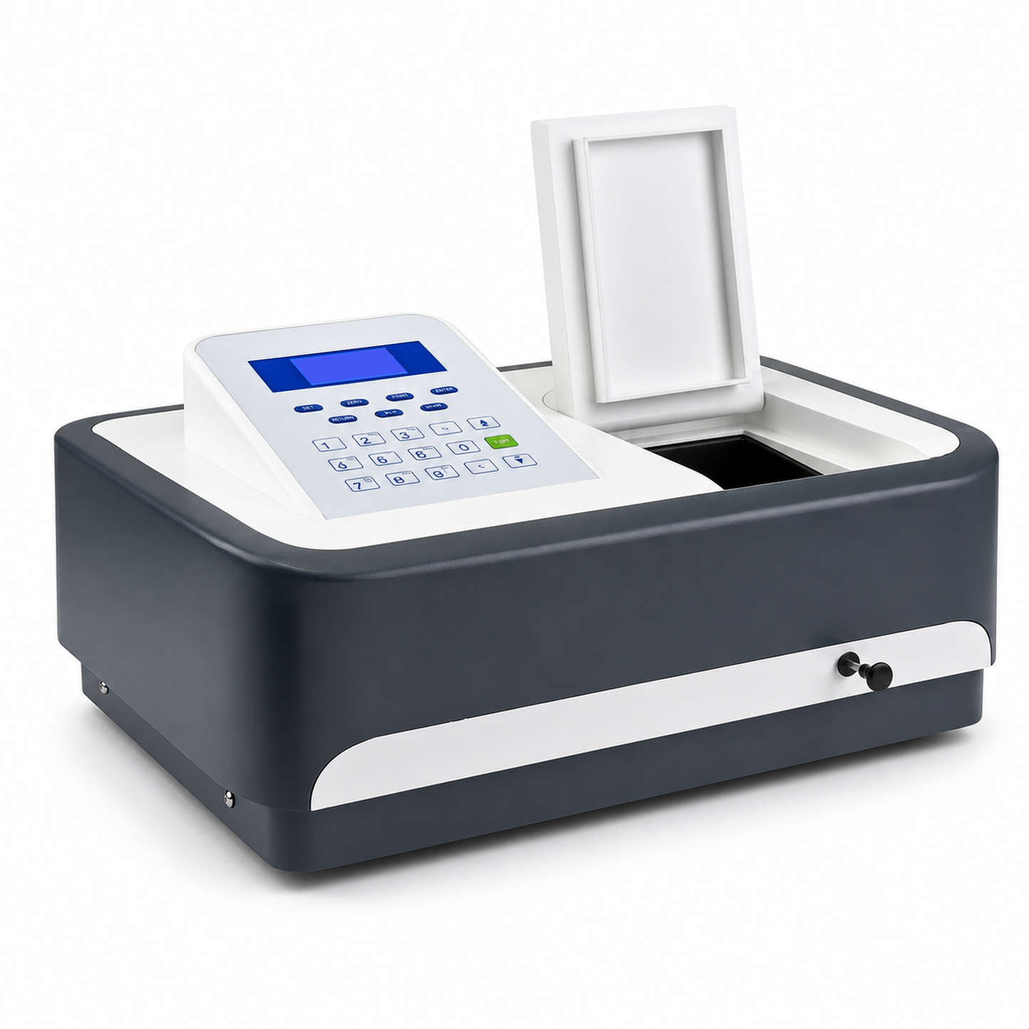 UV-Vis-Spektrophotometer, optisches Einstrahlsystem mit Verhältnisdetektion, 190–1100 nm, USB